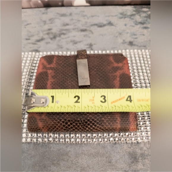 Gucci Python Bi-Fold Snakeskin Wallet - Picture 9 of 13